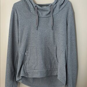Bench Women's Textured Gray Hoodie